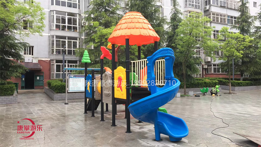 延安黃陵縣某小區(qū)兒童游樂設(shè)施案例