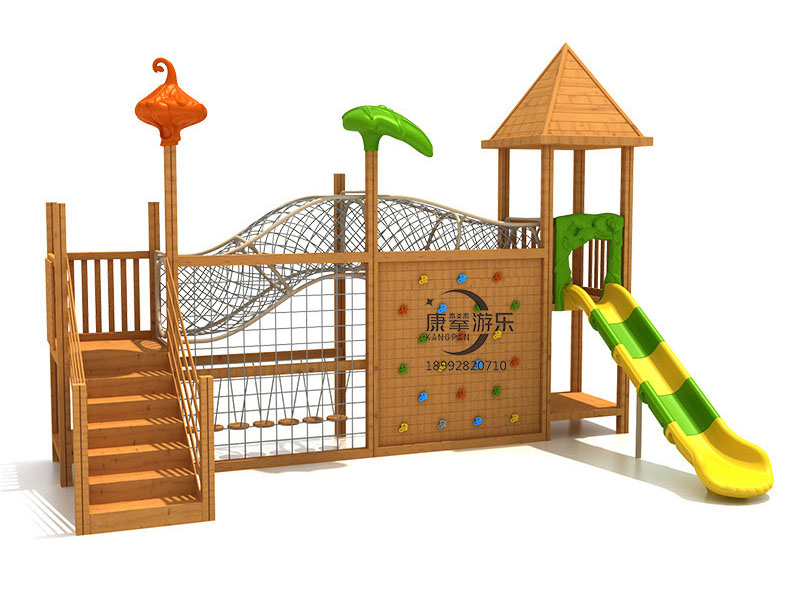 幼兒園木質(zhì)滑梯 幼兒園木質(zhì)滑梯