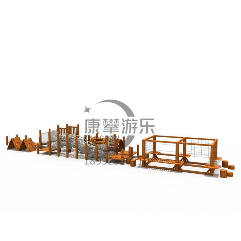 幼兒園木質(zhì)攀爬架爬網(wǎng)