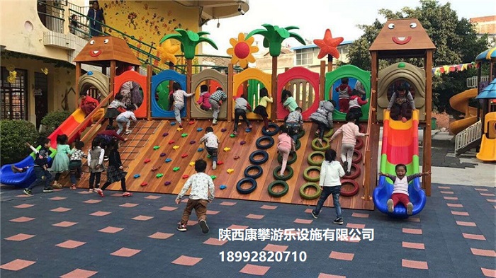 木制兒童組合滑梯 木制兒童組合滑梯