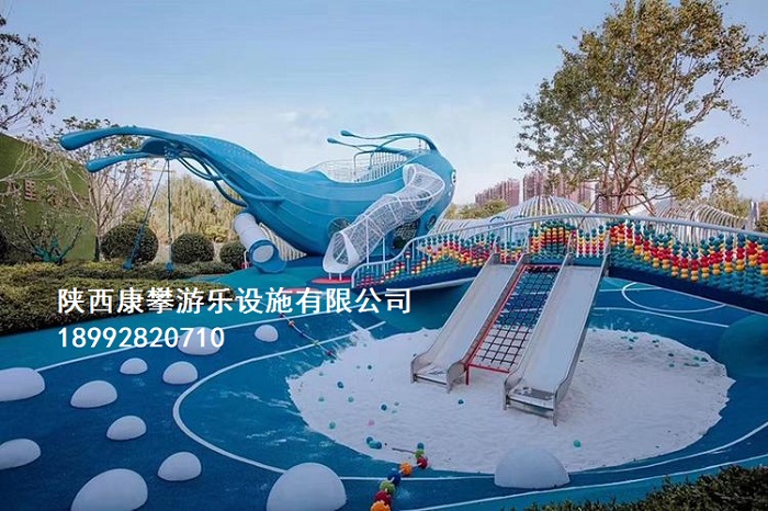 戶外非標不銹鋼滑梯