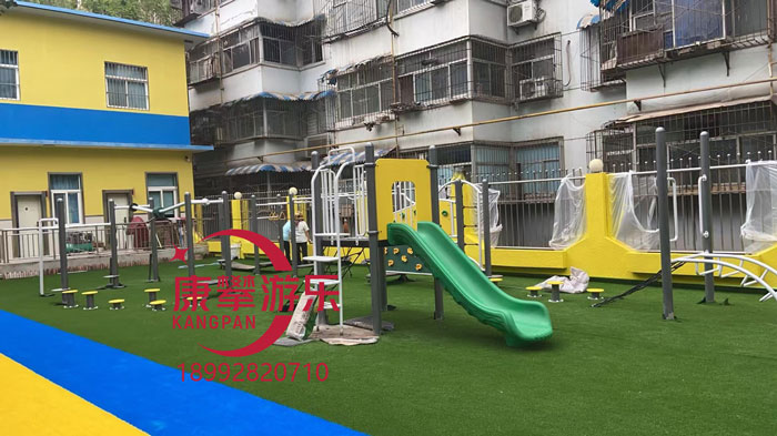 戶(hù)外兒童組合滑梯不足