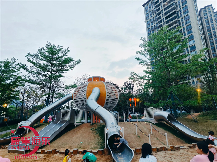 不銹鋼滑梯