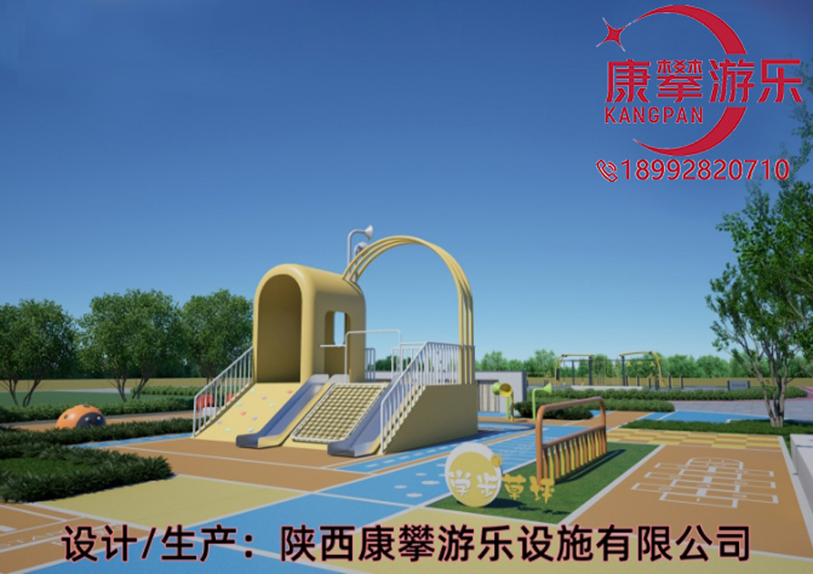 寶雞隴縣某小區(qū)兒童游樂設(shè)施CAD圖