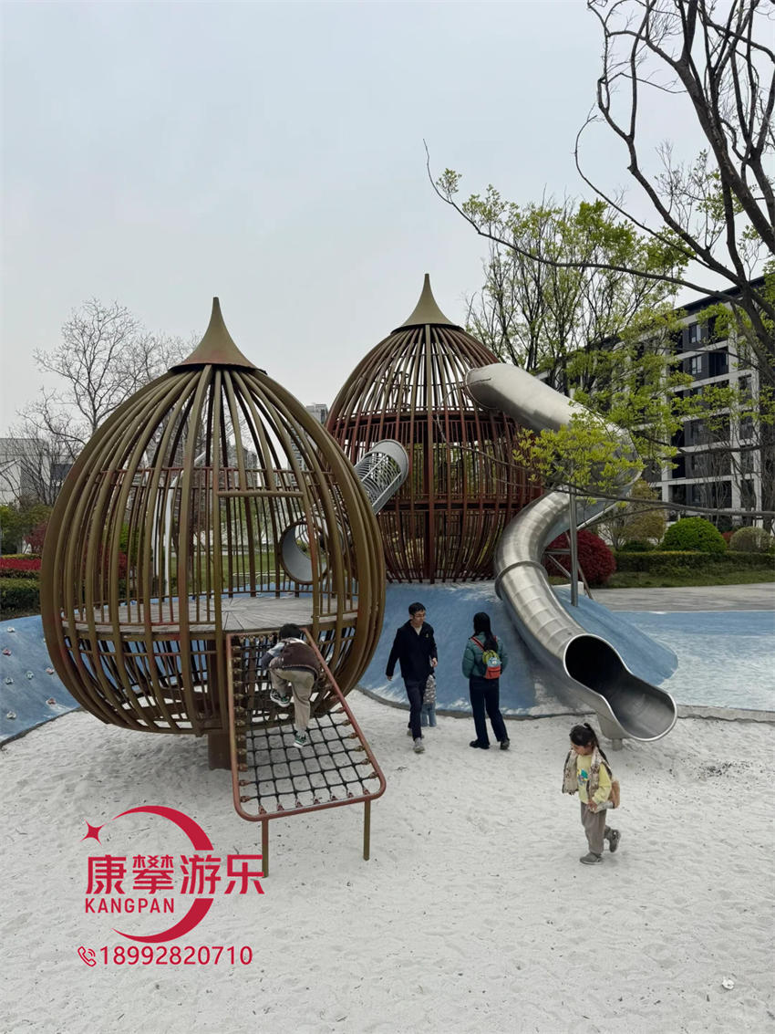 公園戶外非標(biāo)組合滑梯
