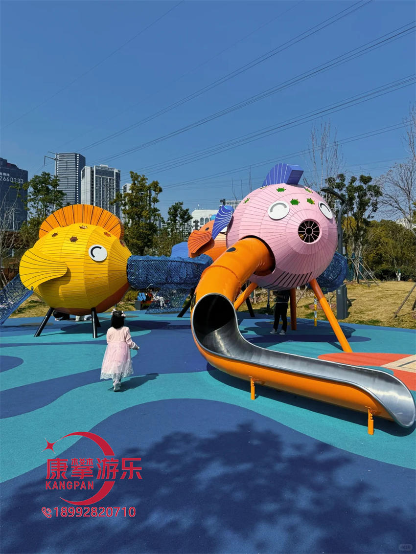 公園戶外非標(biāo)組合滑梯